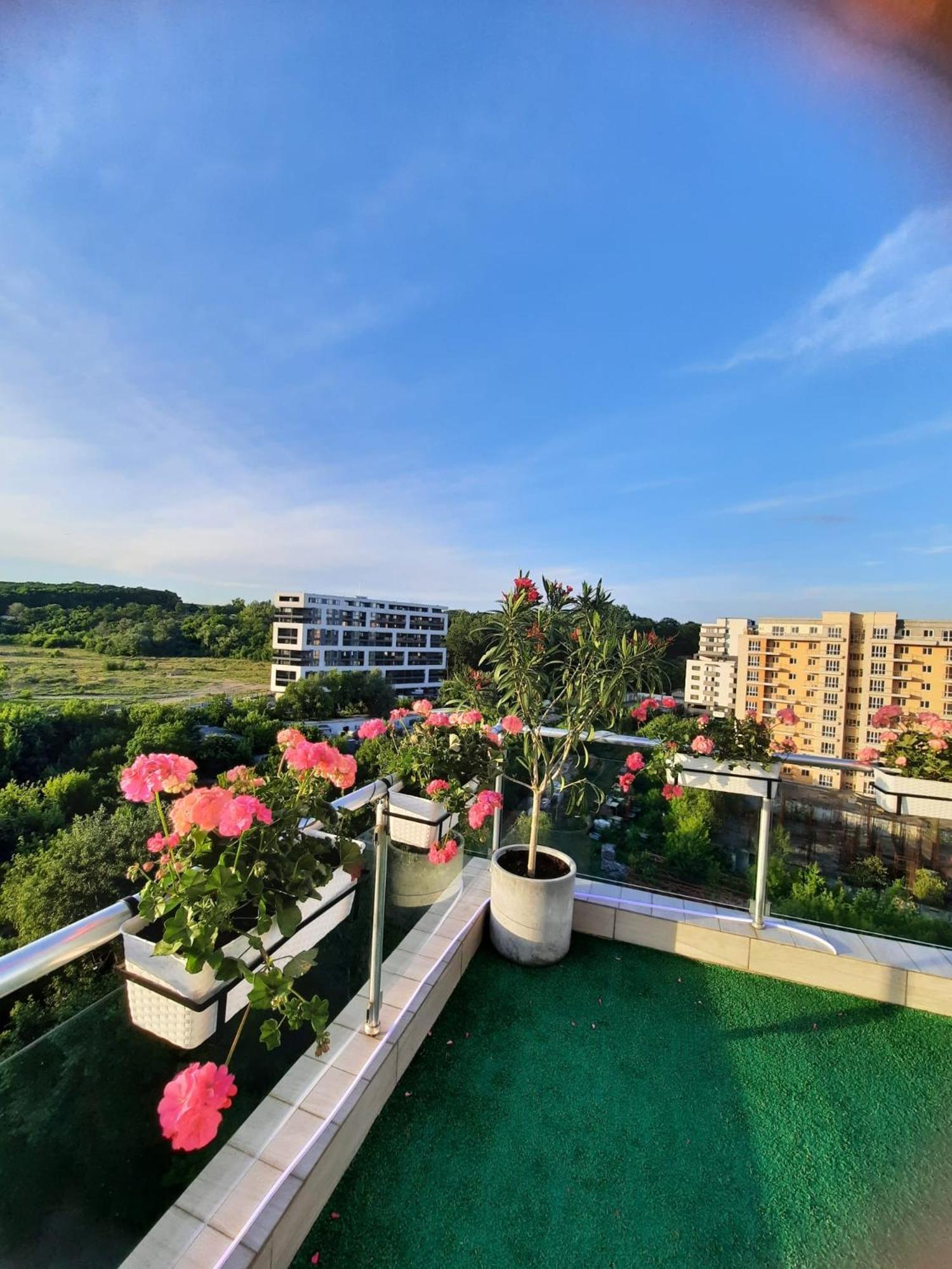 Penthouse View Aeroport Iasi 2 Leilighet Eksteriør bilde